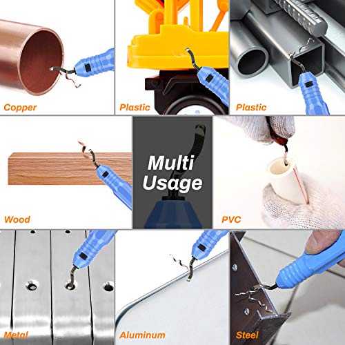 BestFire Deburring Tool Kit, Metal Deburring Tool Set with AntiSlip