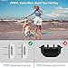 VINSIC Dog Shock Collars with Remote for 2 Dogs, Rainproof Dog Training Collars with LCD Display, Up to 1000Ft Remote Range, Rainproof Bark Collar for Small Big Dog
