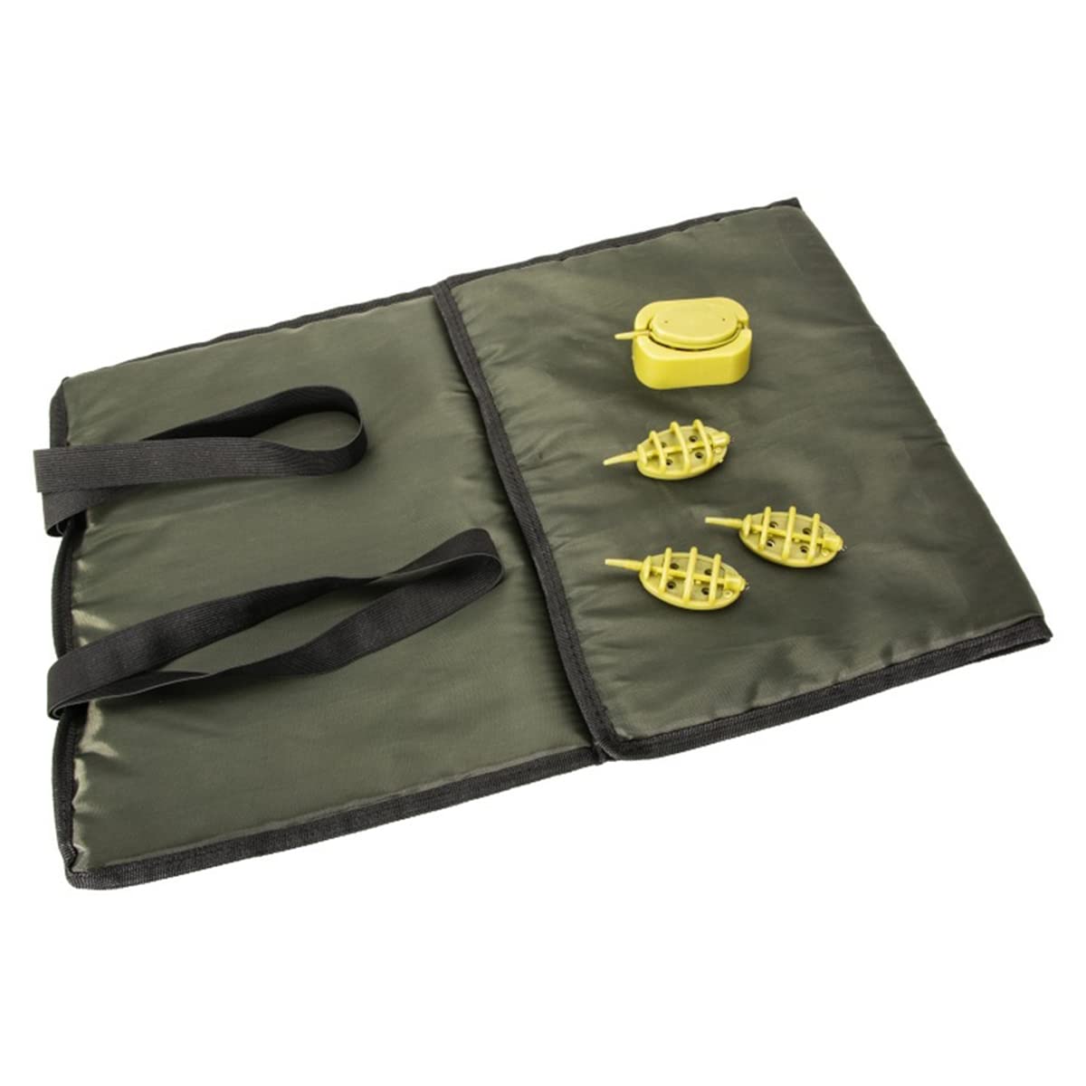 Tuabyem Fishing Unhooking Pad Foldable Fishing Mat + European Type Nest Beater Set Foldable Carp Fishing Mat Kits