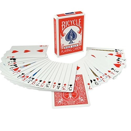 Magic Makers Red Bicycle Invisible Deck