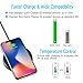 Wireless Charger, CHOETECH 7.5W Fast Wireless Charger Compatible With iPhone X, XS, XS Max, XR, iPhone 8, 8Plus, 10W Fast Charging Compatible With Samsung Galaxy Note 9/S9/S9 Plus, Note 8, S8/S8 Plus