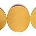 5 inch Sanding Discs 80 Grit Sandpaper Discs PSA Adhesive Sandpaper Roll No Hole - Disc Gold Round Sanding Paper, Durable Sand Paper for Wood, Auto Body, Metal, Marine Paint for Smooth Surfaces