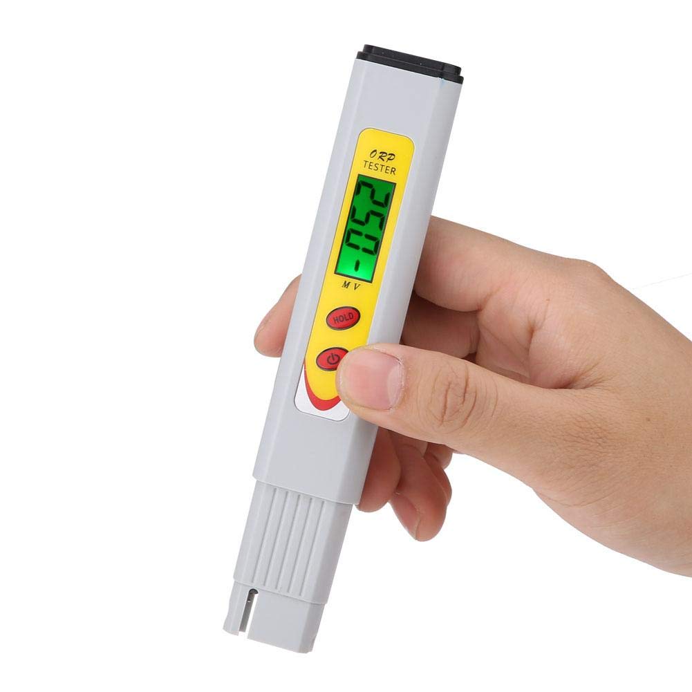 ORP-969 Pen Type Redox Meter, Portable ORP Tester, Instant Digital Water Quality Tester, for Aquarium, Hydroponics, Spa, Swimming Pool