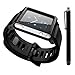 Black Cool Aluminum Bracelet Watch Band Wrist Band for iPod Nano 6 Cover Case