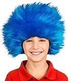 Blue Children's Straight up in the Air Wig, Emulate your Favorite Characters!