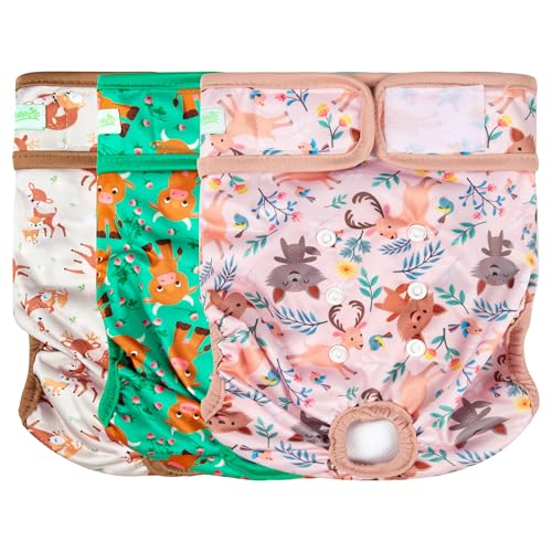Wegreeco Washable Female Dog Diapers Large