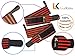 Lifting Straps + Wrist Wraps Bundle (1 Pair of Each) Support for Men Weight Lifting, Cross Training, Workout, Gym, Power Lifting, Bodybuilding - Avoid Injury During Weight Lifting