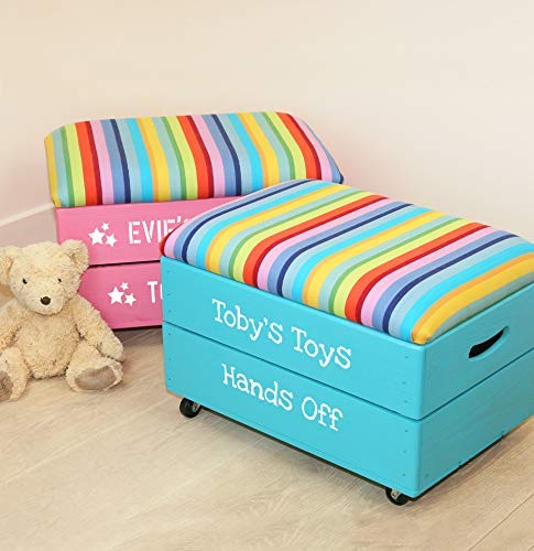 personalised crate toy box