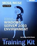 Image de MCSE Self-Paced Training Kit (Exams 70-290, 70-291, 70-293, 70-294): Microsoft(r) Windows Server(tm) 2003 Core Requirements (Pro-Certification)
