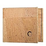 Vegan Wallet Men, Slim Bifold, Cork Wallet from Portugal, Gift for Vegetarian