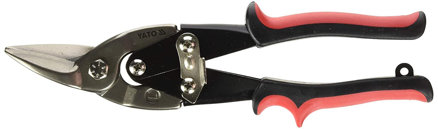 Yato professional heavy duty serrated edges tin snips left cut 250mm (YT-1960)