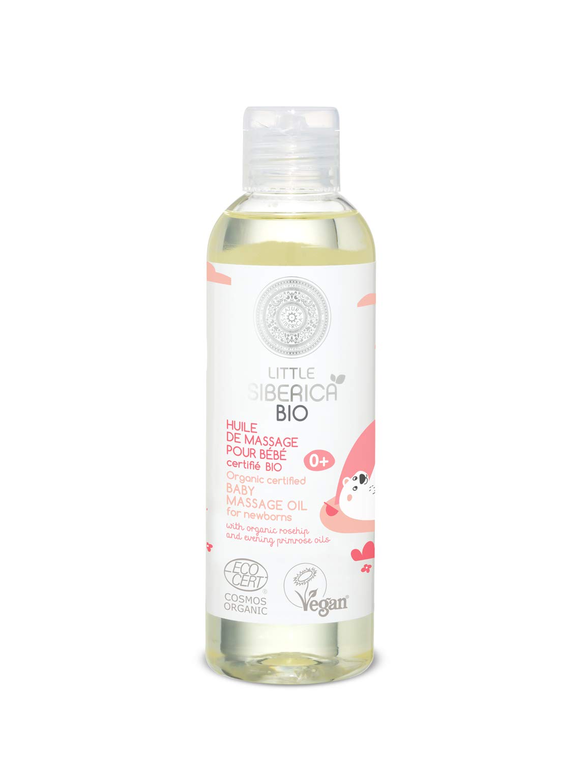 Natura Siberica Little Siberica. Organic Certified Baby Massage Oil for Newborns