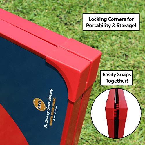 Driveway Games Backyard Cornhole Set. Tailgate Corn Toss Boards & Bean