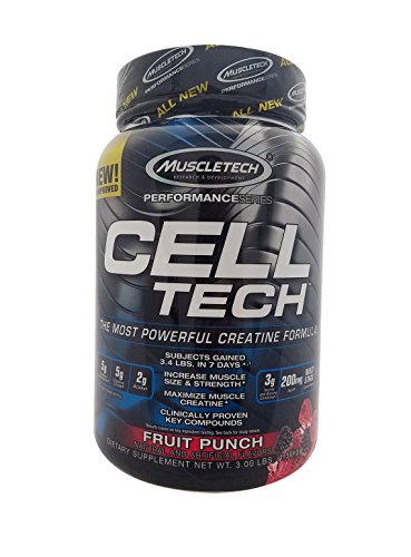 MuscleTech Cell-Tech Fruit Punch 3.09 Pound by MuscleTech