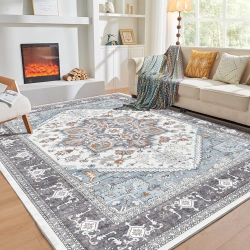 OPPODREAM Persian-Inspired Area Rug