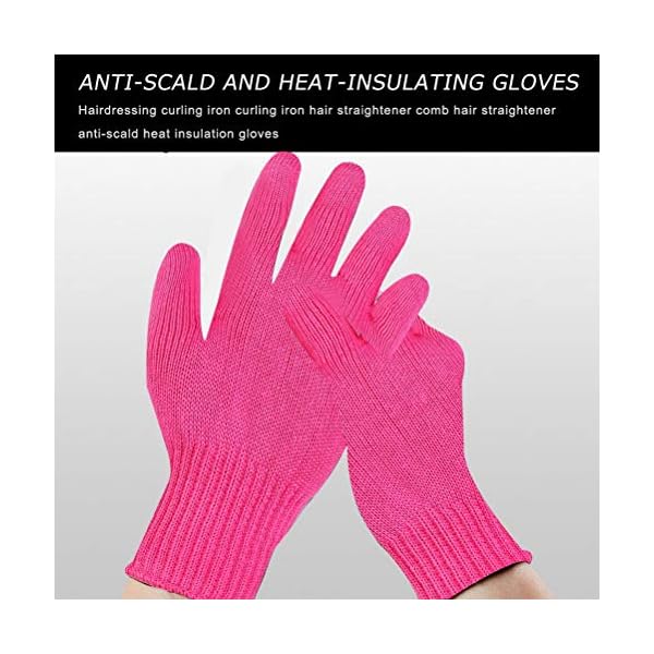 kuou-4-Pieces-Heat-Resistant-Gloves-for-Hair-Styling-Heat-Proof-Gloves-for-Hair-Curling-Iron-and-Curling-Wand-Heat-Protective-Gloves-for-Hair-Curling-Fit-Unisex-Hand-Sizes kuou 4 Pieces Heat Resistant Gloves for Hair Styling, Heat Proof Gloves for Hair Curling Iron and Curling Wand, Heat…
