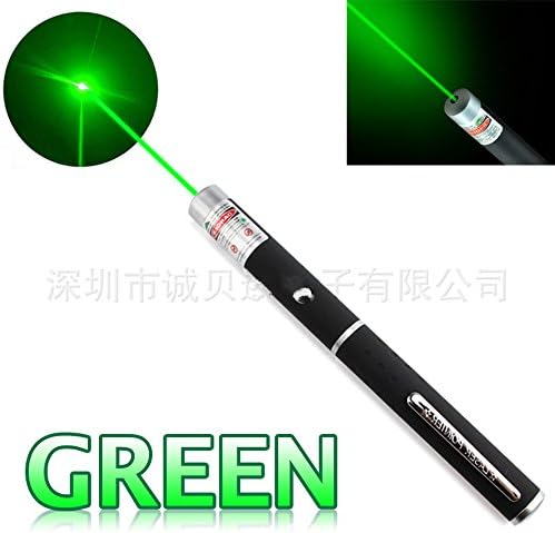 youth 007 Powerful Laser Pointer Pen Visible Beam 5nm Single point Light Lazer Projection pen (30mw) (green)