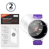 BoxWave Garmin Forerunner 230 ClearTouch Anti-Glare Screen Protector (2-Pack) - Garmin Forerunner 230 Anti-Glare, Anti-Fingerprint Matte Film Skin to Shield Against Scratches