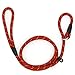 Coolrunner Pet Dog Slip Training Leash Lead for Dogs 10-80lbs 4foot/1.2m Long (Red)