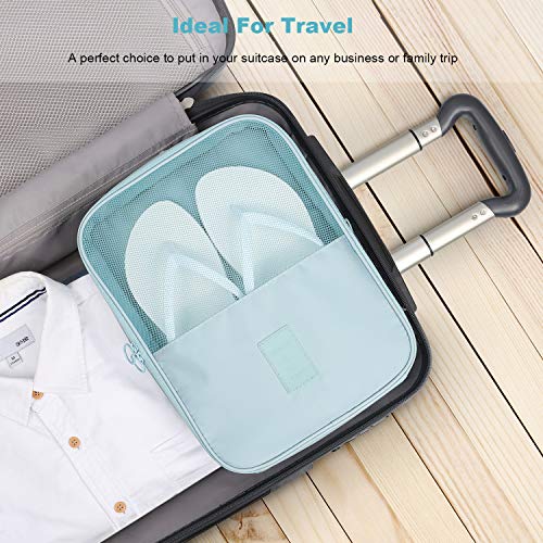 Mossio Shoe Bag Holds 3 Pair of Shoes for Travel and Daily Use Storage
