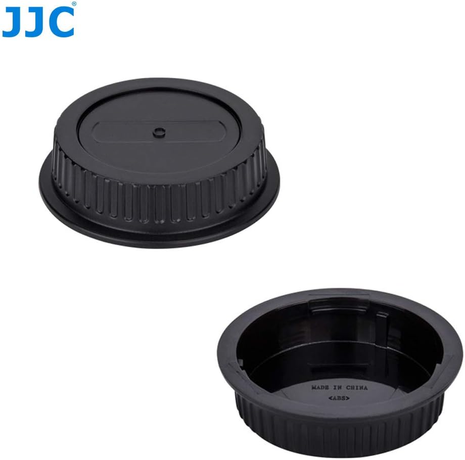 JJC Body Cap + Rear Lens Cap Set for Canon DSLR EOS Cameras & Canon EF/EF-S Mount Lens System (1 Set), For Canon EOS EF/EF-S Mount - Image 5