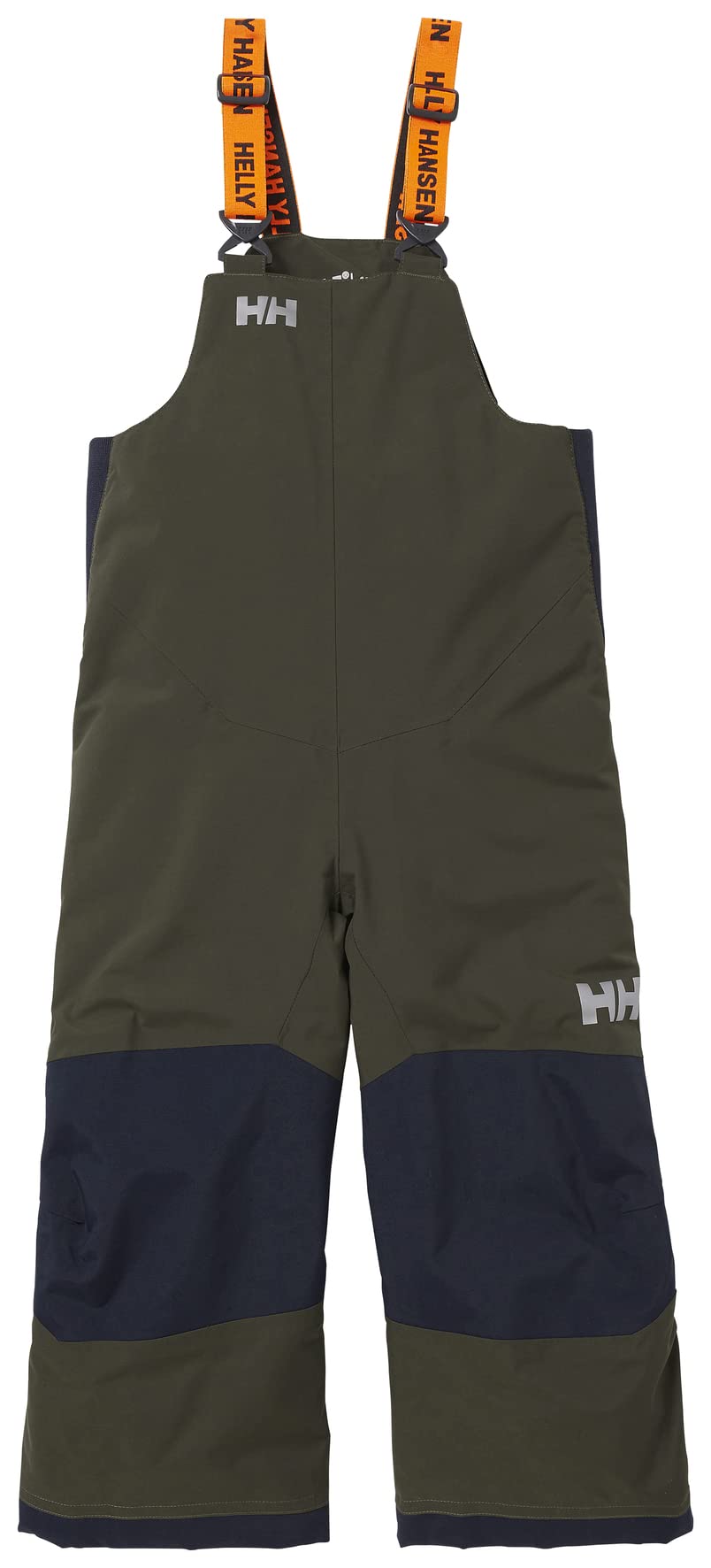 Helly-Hansen Kids Unisex Rider 2 Insulated Waterproof Windproof Breathable Bib Ski Pants, 431 Utility Green – 2