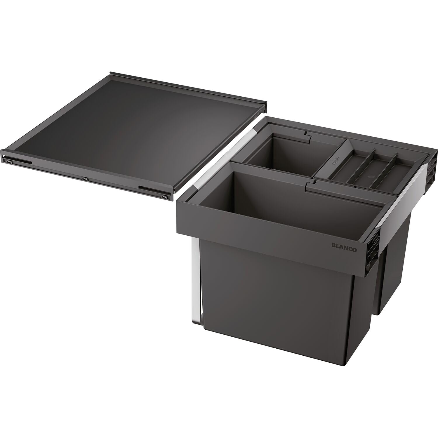 Kitchen Waste sorter Container from Blanco Flexon II 50/3-521470, Black