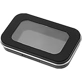 NUOBESTY Magnetic Needle Storage Case Black Sewing Accessories Pin Organizer Box for Cross Stitch Protector