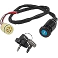 Ignition Switch Key Compatible with Hon-da ATV TRX350 TRX420 TRX450 Foreman TRX350FM 4x4 2000-2006 Rancher 350 400 420 Waterproof
