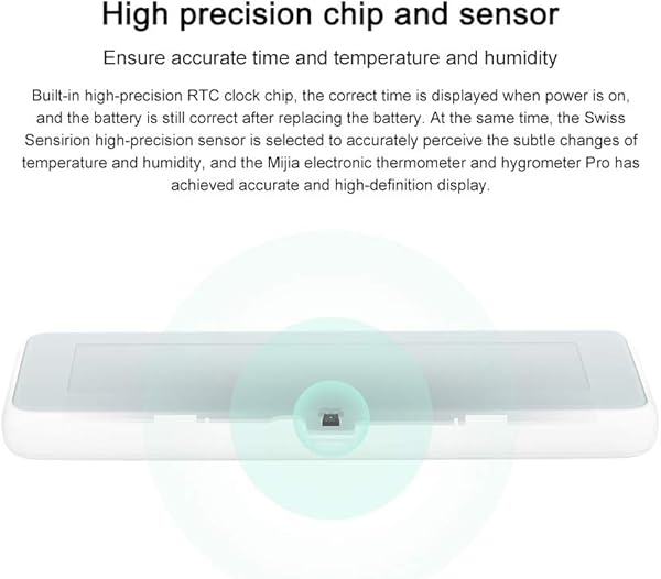 fr Mijia Electronic Temperature and Humidity Pro fr Mijia Bluetooth thermometer Pro Wireless Smart Electric Uhr Digitalthermometer fr Innentemperatur Hygrometer