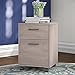 Bush Furniture Key West 2 Drawer Mobile File Cabinet, Rolling File Cabinet for Home Office