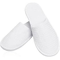 Amazon.com: maltose Disposable Slippers for Guests 5 Pairs House ...