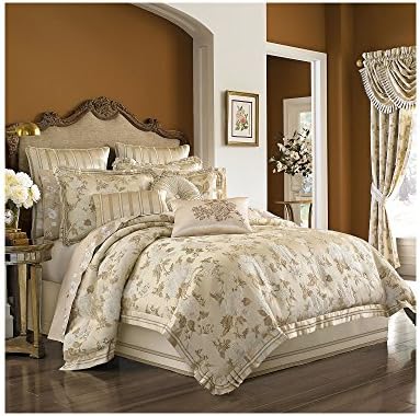 J. Queen Serafina 4 pc. Jacquard QUEEN comforter set