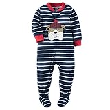 Carter's Baby Boys' 1 Pc Fleece 327g118, Stripe, 24M