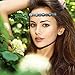 Mudder 3 Pack Rhinestone Crystal Beads Elastic Fashionable Handmade Hair Band for Women