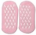 NENB Moisturizing Socks with Spa Quality Gel for Dry Cracked Heels and Toes Get Itchy Feet Relief With an Overnight Treatment of Soothing Lavender and Essential Oils (Pink Color with Floor Grips)