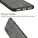 iPhone X Case/iPhone 10 Case Salawat Slim Shock Proof Phone Cover Lightweight Premium PU Leather TPU Bumper PC Protection for iPhone X iPhone 10 5.8inch(Gray)