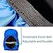 Jepeak 35L Nylon Waterproof Backpack Rain Cover Rucksack Water Resist Cover for Hiking Camping Traveling Outdoor Activities, Blue