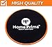 Home Prime Athletic Exercise Gliding Discs -1 Pair Core Sliders Dual Sided for Use on Carpet or Hardwood Floors – Full Fitness, Body Workout, Cross-Training, & Conditioning.
