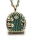REINDEAR Hobbit Lord of The Rings Locket Shire Movable Door Pendant Necklace