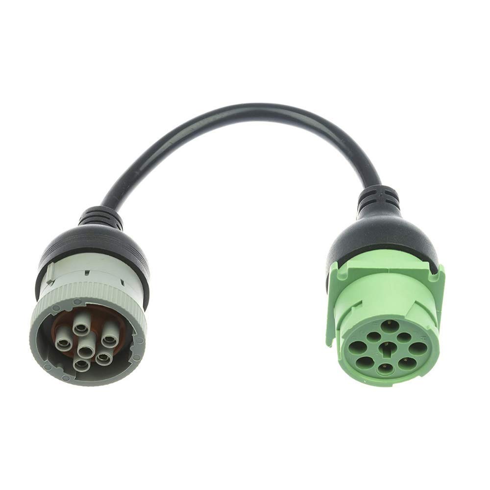Truck Scanner Adapter Heavy Duty Truck Adapter Cable Converts 6 Pin J1708 Or 9 Pin J1939 To 967894 Truck Scanner Adapter Heavy Duty Truck Adapter Cable Converts 6 Pin J1708 Or 9 Pin J1939 To 967894
