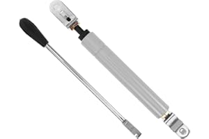 BATHVEVE Adjustable Gas Lift Cylinder for Barber and Salon Chairs Metal Hydraulic Pump Replacement with Pull