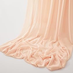 MaiMaiSuan 60" Wide Champagne Chiffon Fabric by The