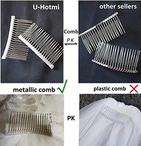 5 U+Hotmi+mujer+lentejuelas+peine+metal