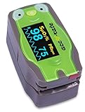 Acc U Rate children digital finger pulse oximeter with adorable animal theme (Ribbit Frog)