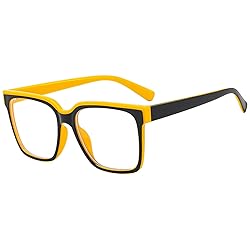 Bsreyeop Oversized Blue Light Blocker Glasses for