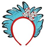 Thing 1 and 2 Glitter Child Headband