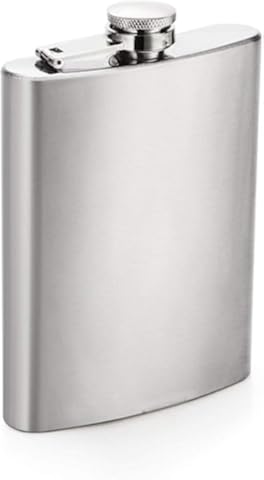 Frasco de Cadera portátil de Acero Inoxidable Acampar al Aire Libre Frasco Tamaño de Bolsillo Frasco Unisex Stoup Mini Wine Pot Gugutogo