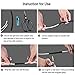 1 inch (Diameter) 3:1 Dual Wall Adhesive Heat Shrink Tubing, Large Glue Lined Marine Cable Sleeve Tube, Premium Wire Wrap Protector for DIY by MILAPEAK (4 Feet, Black)