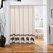 KONKY Shower Curtain Rod - Extendable 50”-86” Brushed Stainless Steel Shower Curtain Rod Tension Chrome Holder No Drill Use Bathroom Kitchen Home